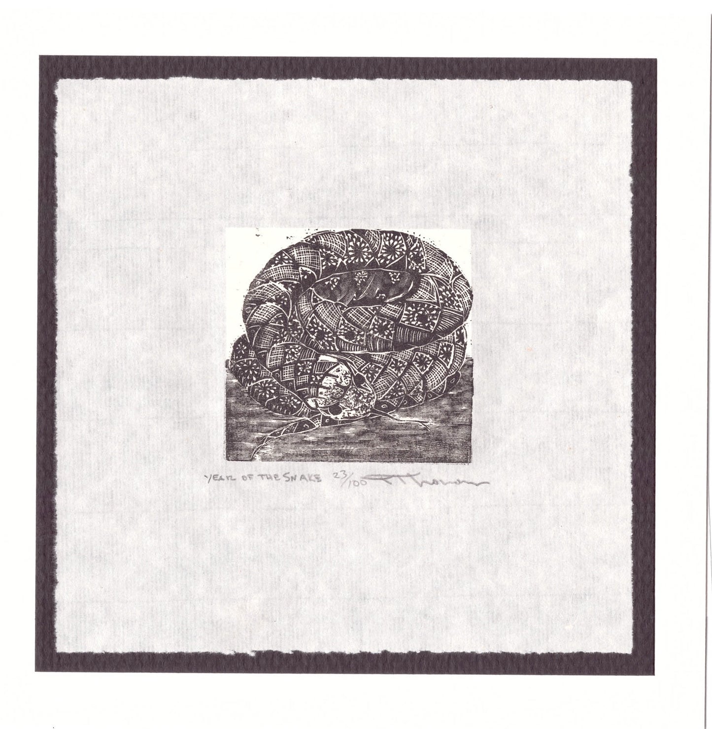 Zodiac Snake Small