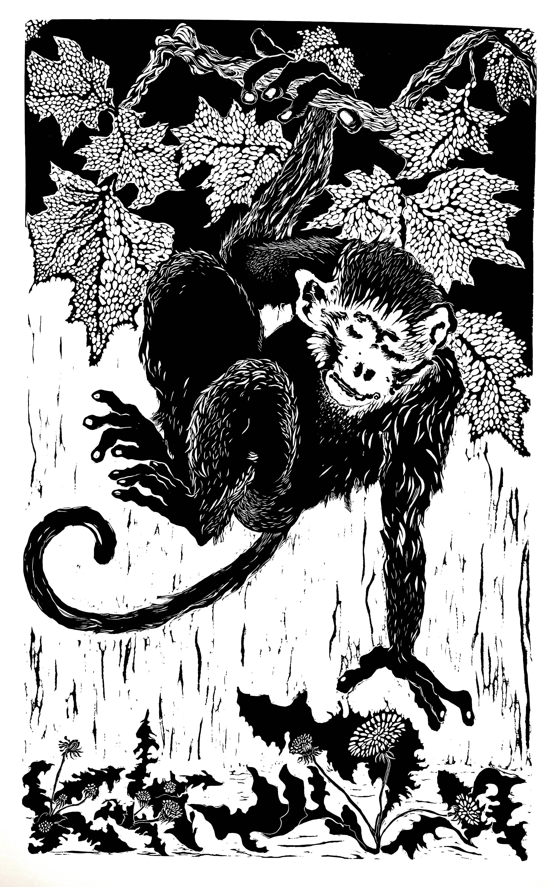 Zodiac Monkey, Large