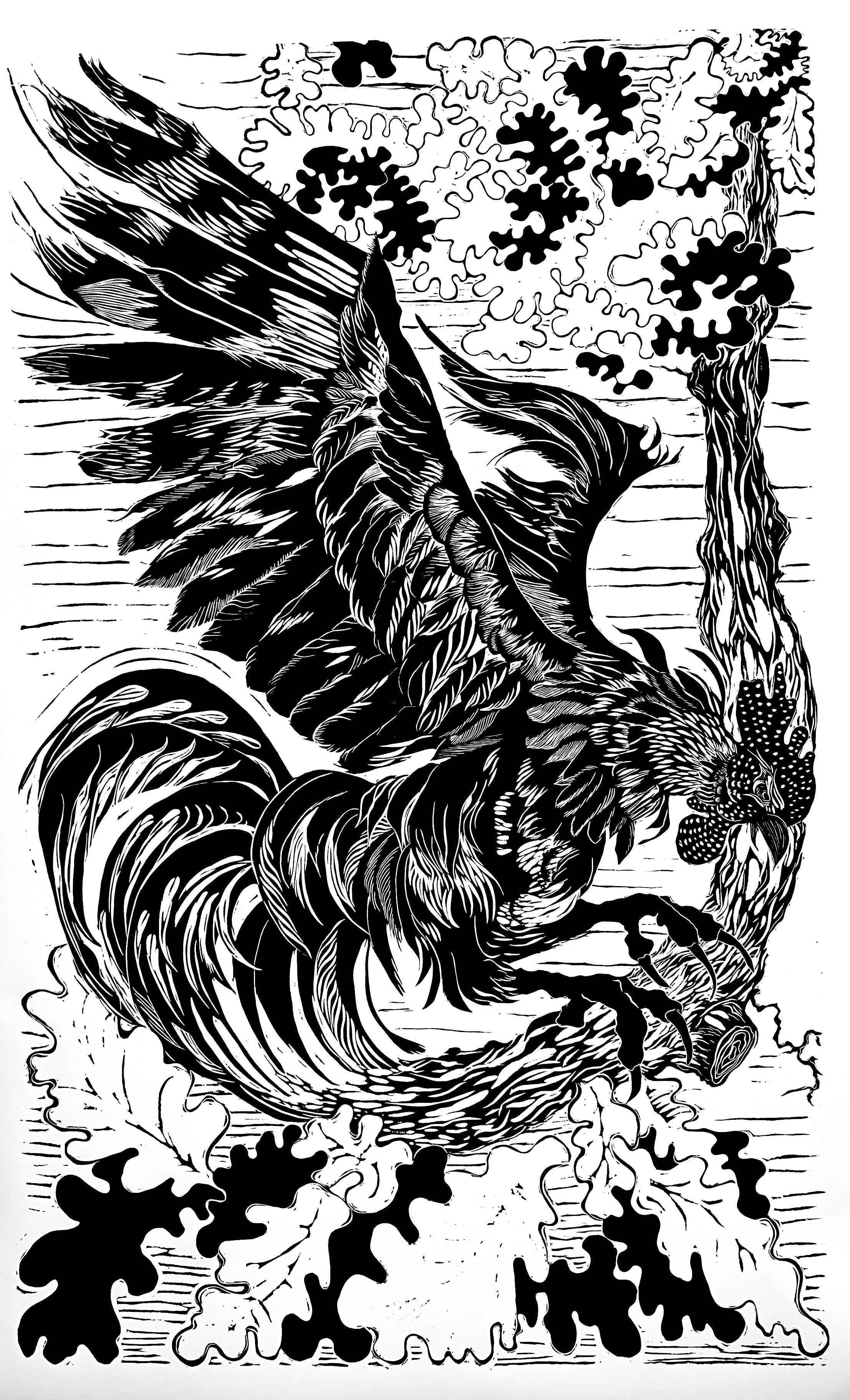 Zodiac Rooster, Large